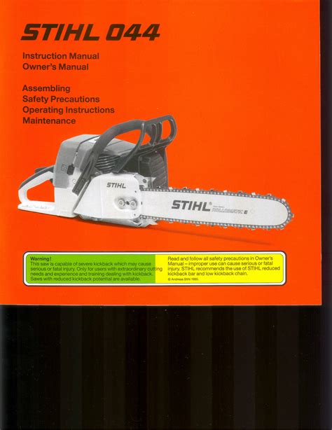 Stihl 044 Manual