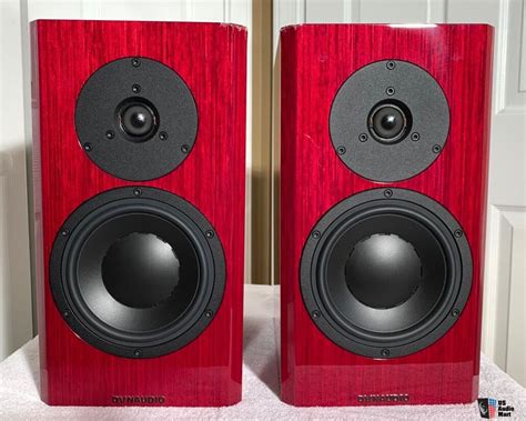 Dynaudio Special 40 Forty Anniversary Stand Mount Speaker Pair ~ Red