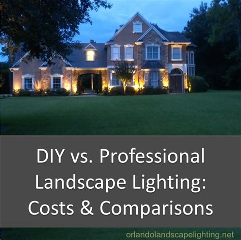 Diy Vs Professional Landscape Lighting Installation
