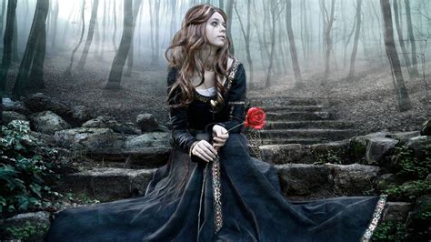 Gothic Girl Wallpapers Wallpaper Cave