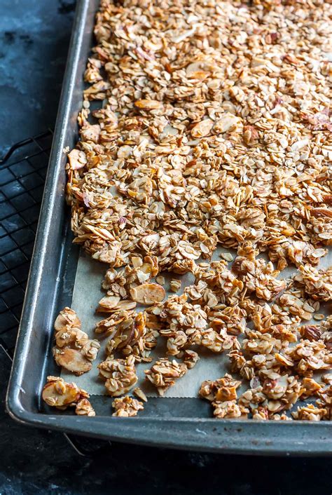 The oil and sugar to grain ratio is the critically important one, and can mean the difference between making a. Healthy Homemade Granola Recipe - Peas And Crayons