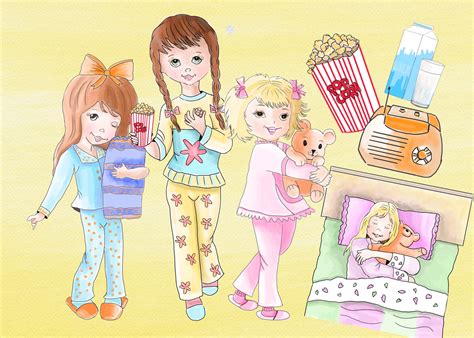 Pajama Party Clipart Images By Whimseez