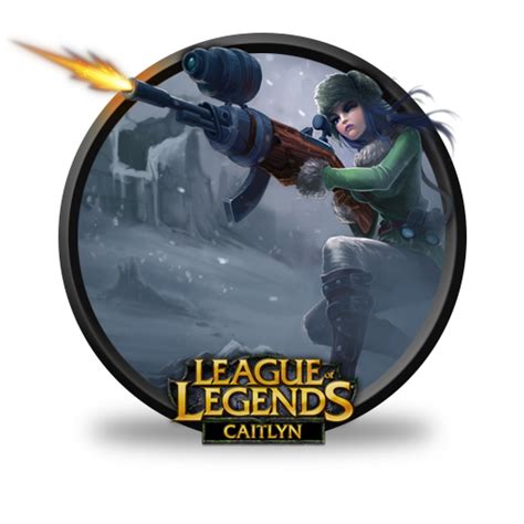 Caitlyn Arctic Warfare Icon League Of Legends Iconset