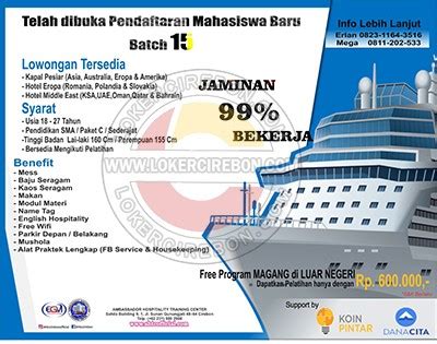 Komentar hotela ( 119), fotografije putnika ( 145) i sjajne povoljne ponude za cordela hotel cirebon, čiji je rang br. Lowongan Kerja AHTC Cirebon