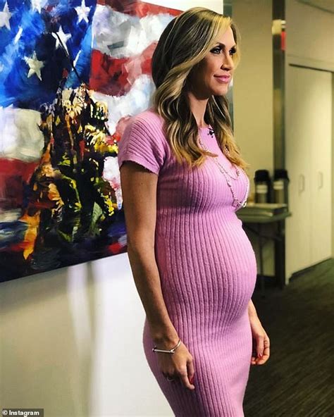 Pregnant Lara Trump Shows Off Her Baby Bump In A Form Fitting Dress