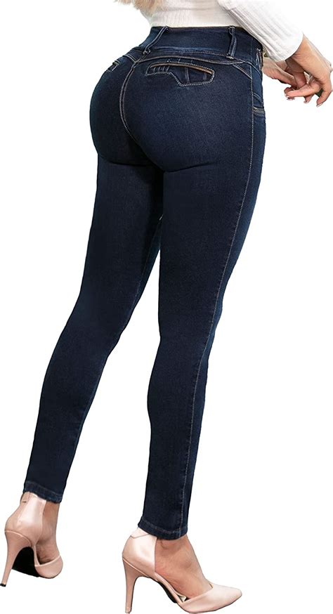 buy aranza colombian jeans pantalones colombianos levanta cola butt lifting skinny jean mid rise