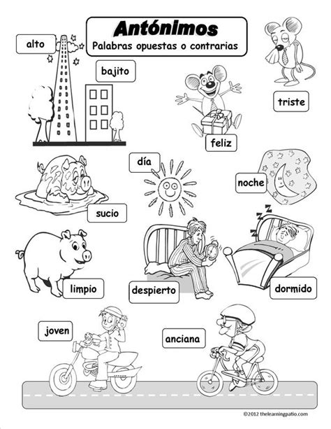 Se muestran tres formas gramaticales que se usan al redactar instructivos de juegos de patio. The Learning Patio - The Learning Patio | Sinónimos y ...