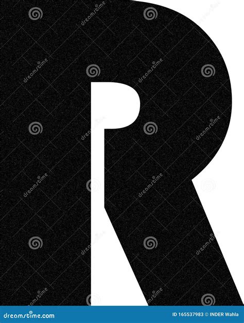 Logotipo R De Alphabet Con Punto Blanco Stock De Ilustraci N Ilustraci N De Punto Alfabeto