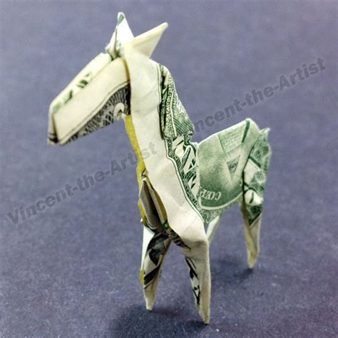 Origami Bild Origami Mustang Horse