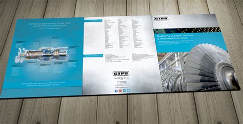 Industrial Machine Parts Large Brochure Design Brochure Design And