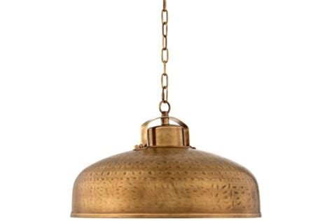 Essex Dyed Brass Metal Pendant Light | Brass pendant light, Metal pendant light, Pendant light