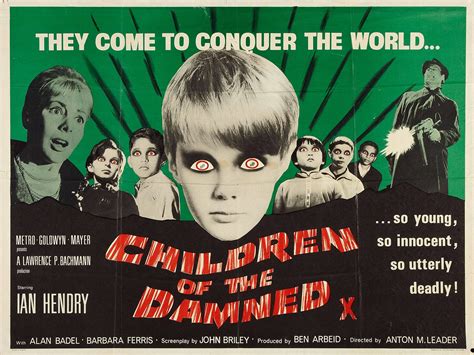 Posters For Village Of The Damned 1960 And Children Of The Damned