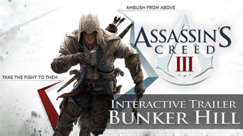 Assassins Creed 3 Bunker Hill Gameplay Trailer YouTube