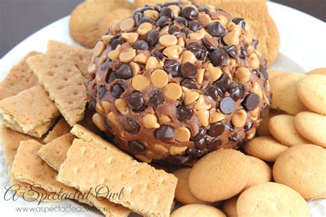 Chocolate Peanut Butter Cheese Ball Recipe A Spectacled Owl