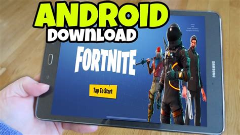 Fortnite android google drive link or taptap link download now. How to download Fortnite MOBILE on ANDROID Phones and T ...
