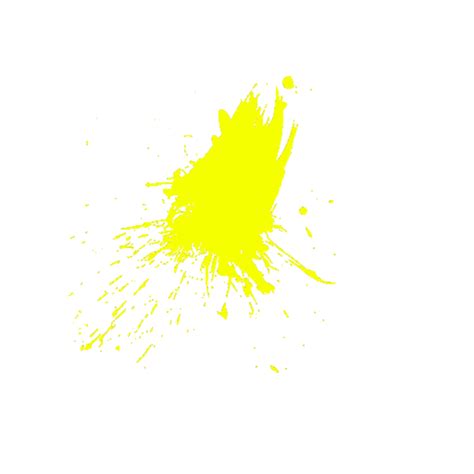 Color Colorsplash Splatter Splash Yellow Sticker By Picsart