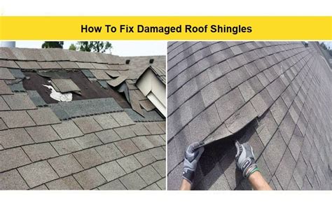 How To Repair And Replace Roof Shingles Fix Damaged Roof Shingles