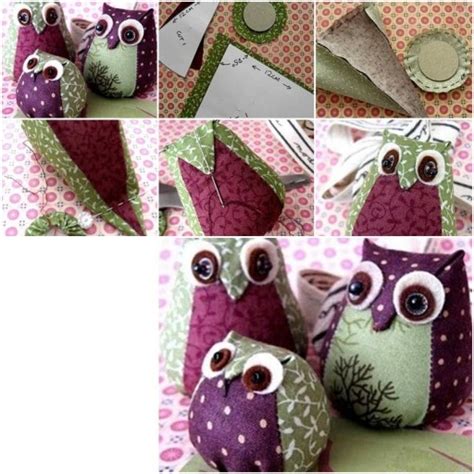 How To Make Easy Fabric Owl Step By Step Diy Tutorial Instructions