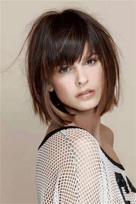 14 Outrageous Cute Hairstyles For Short Layered Hair With Bangs