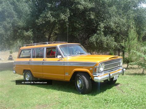 1972 Jeep Wagoneer Information And Photos Momentcar