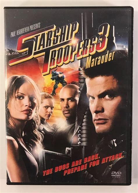 Starship Troopers 3 Marauder Dvd Ebay Starship Troopers Starship Troopers 3 The Marauders