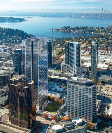 amazon leases additional two million square feet of office space in downtown bellevue downtown