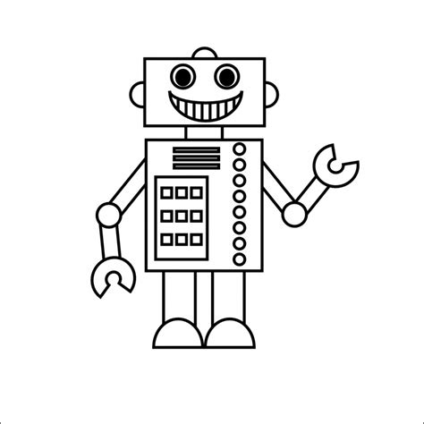 Robots Drawing At Getdrawings Free Download