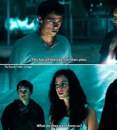 Thomas And Teresa The Maze Runner Film The Scorch Trials Maze