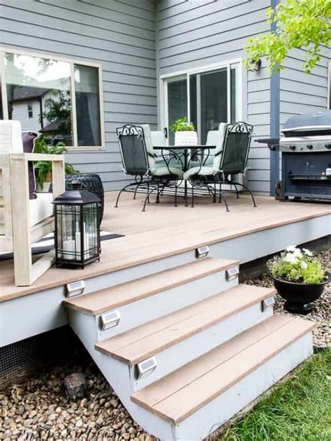 Updating The Backyard Deck Story Inspiration For Moms