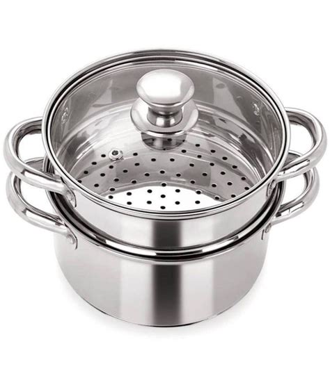 High quality stainless steel tables: Madhu Steel Steamer: Buy Online at Best Price in India ...