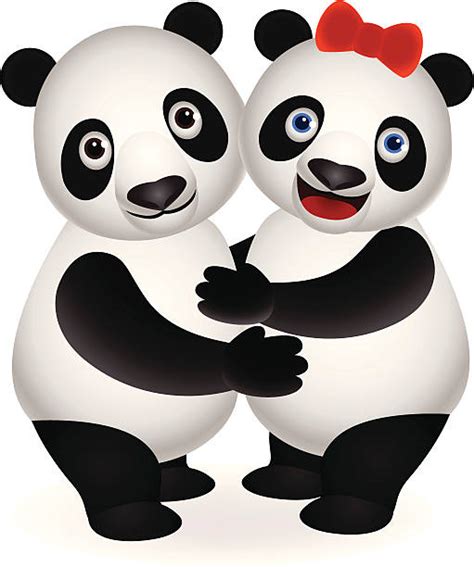 2 Pandas Illustrations Royalty Free Vector Graphics And Clip Art Istock