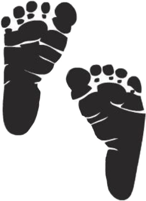 Silhouette Baby Feet Svg Free 239 File Include Svg Png Eps Dxf