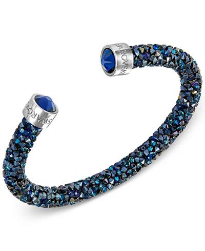 You'll receive email and feed alerts when new items arrive. Swarovski Silver-Tone Black Crystal and Crystaldust Open ...