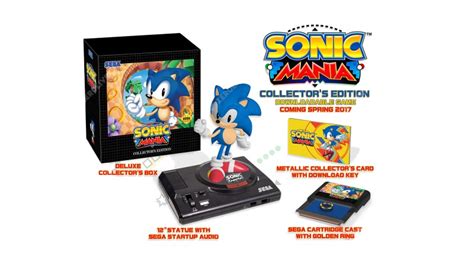 Sega Announces Sonic Mania Collectors Edition —