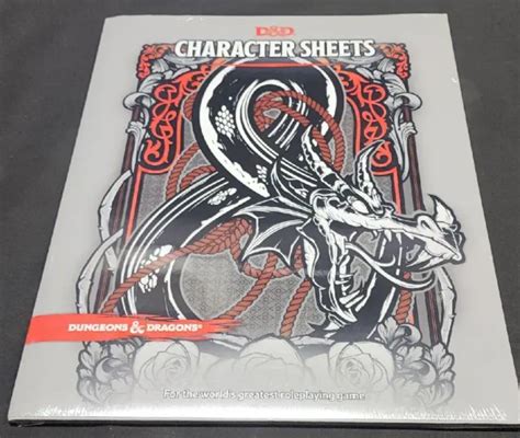 D D Character Sheets Dungeons Dragons Picclick