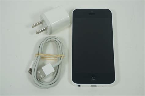 White Apple Iphone 5c 8gb Atandt Unlocked Gsm T Mobile Metro A1532 Good