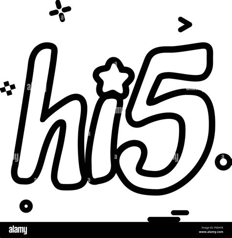 Hi5 Logo Black And White Stock Photos And Images Alamy