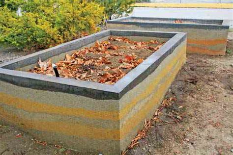 This rammed earth fireplace facing was a collaboration between myself and eric from whistler. Rammed Earth Garden Beds - DIY - MOTHER EARTH NEWS