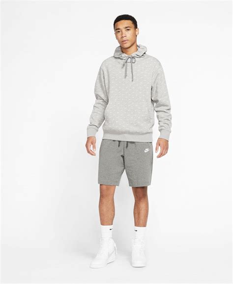 Nike Sportswear Club Fleece Mens Shorts Bv2772 063 Grey