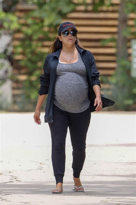 Pregnant Eva Longoria At A Park In Beverly Hills 06162018 Hawtcelebs