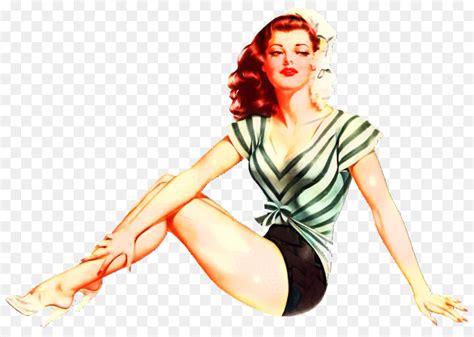 Pin Up Girl Royal Navy Illustration Vector Graphics Png Download