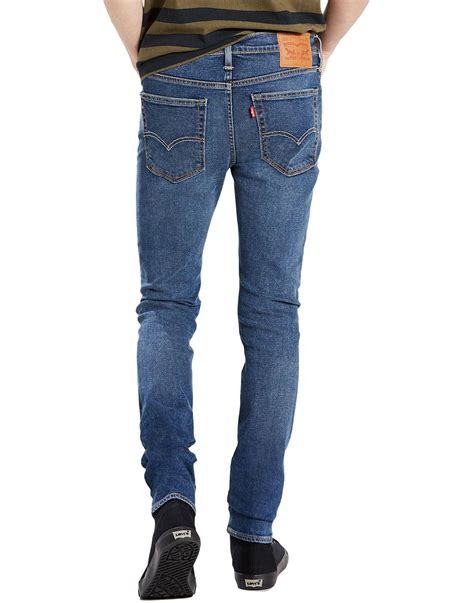 levi s 519 retro mod extreme skinny fit denim jeans williamsburg