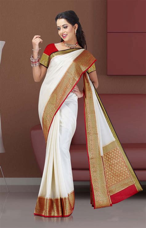 Prepare an image to when silk screen printing. Mysore silk saree style ~ Saree Draping Style