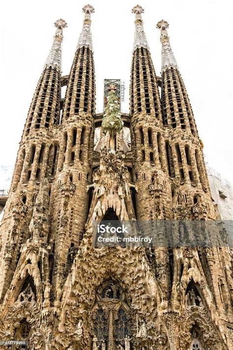 Foto De Sagrada Familia Basilica Designed By Antoni Gaudi Barcelona C E