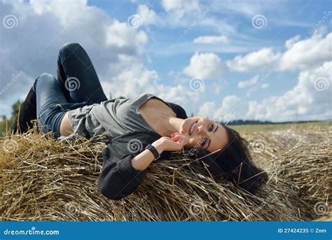Beautiful Young Girl Outdoors Stock Image Image Of Attractive Face