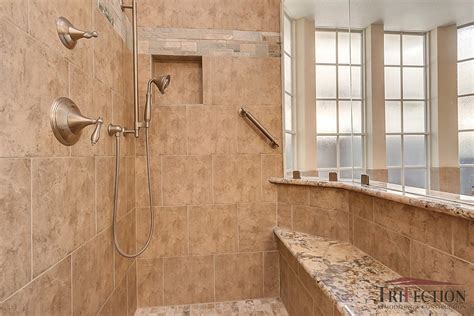 Walk Around Shower Home Design Ideas