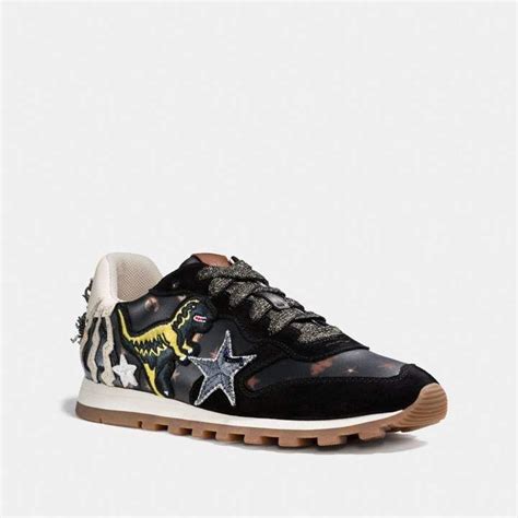 Coach New Yorkcoach C125 Runner With Rexy Patches Sneakers 2017 Coach