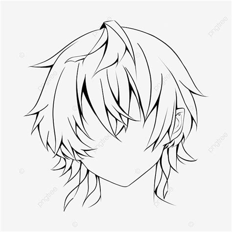 Japanese Anime Boy Character Hairstyle Anime Drawing Hair Drawing