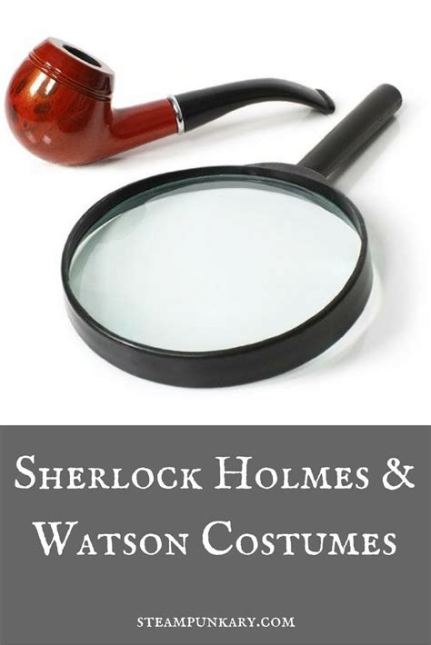 This post is sponsored by pbs kids sprout. DIY or Buy Sherlock Holmes and Watson Costumes | Sherlock holmes, Sherlock holmes costume, Sherlock