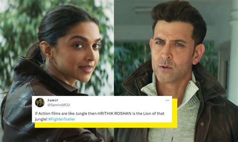 Fighter Trailer Reactions Fans Are In Awe Of Hrithik Roshan In Siddharth Anand Film Call It A